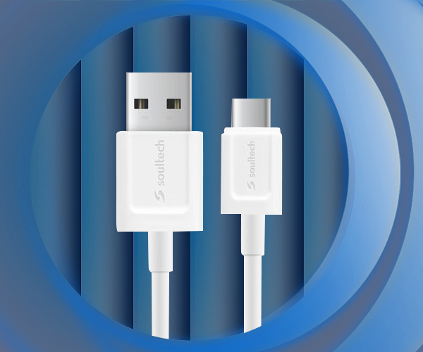 Soultech DK043B Type-C Chrome Usb Cable